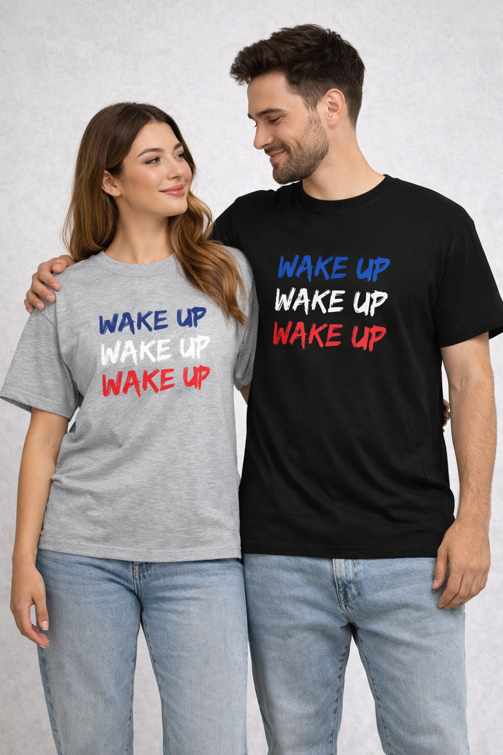 Wake Up Shirt – Inspirational Unisex Tee, Positive Message Graphic Top